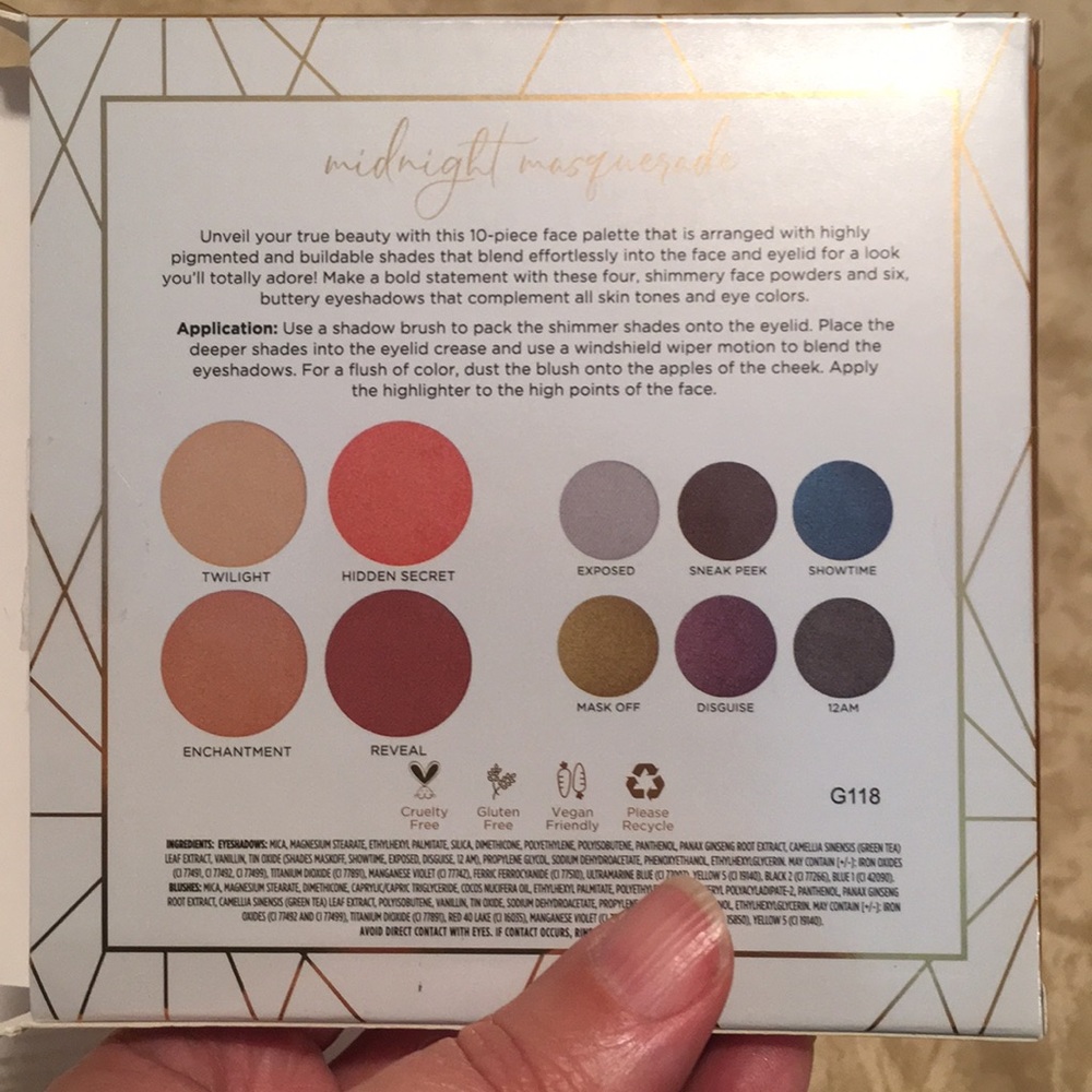 Pur palette! Fall colors are perfect! - Picture 6 of 6